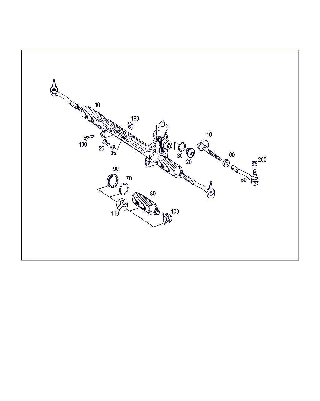 Mercedes-Benz A 168 460 24 00 - Putekļusargs, Stūres iekārta ps1.lv