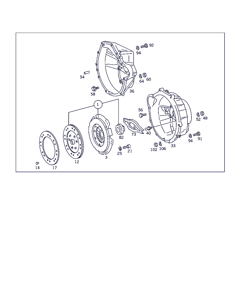 Mercedes-Benz A 007 250 96 03 - Sajūga disks ps1.lv