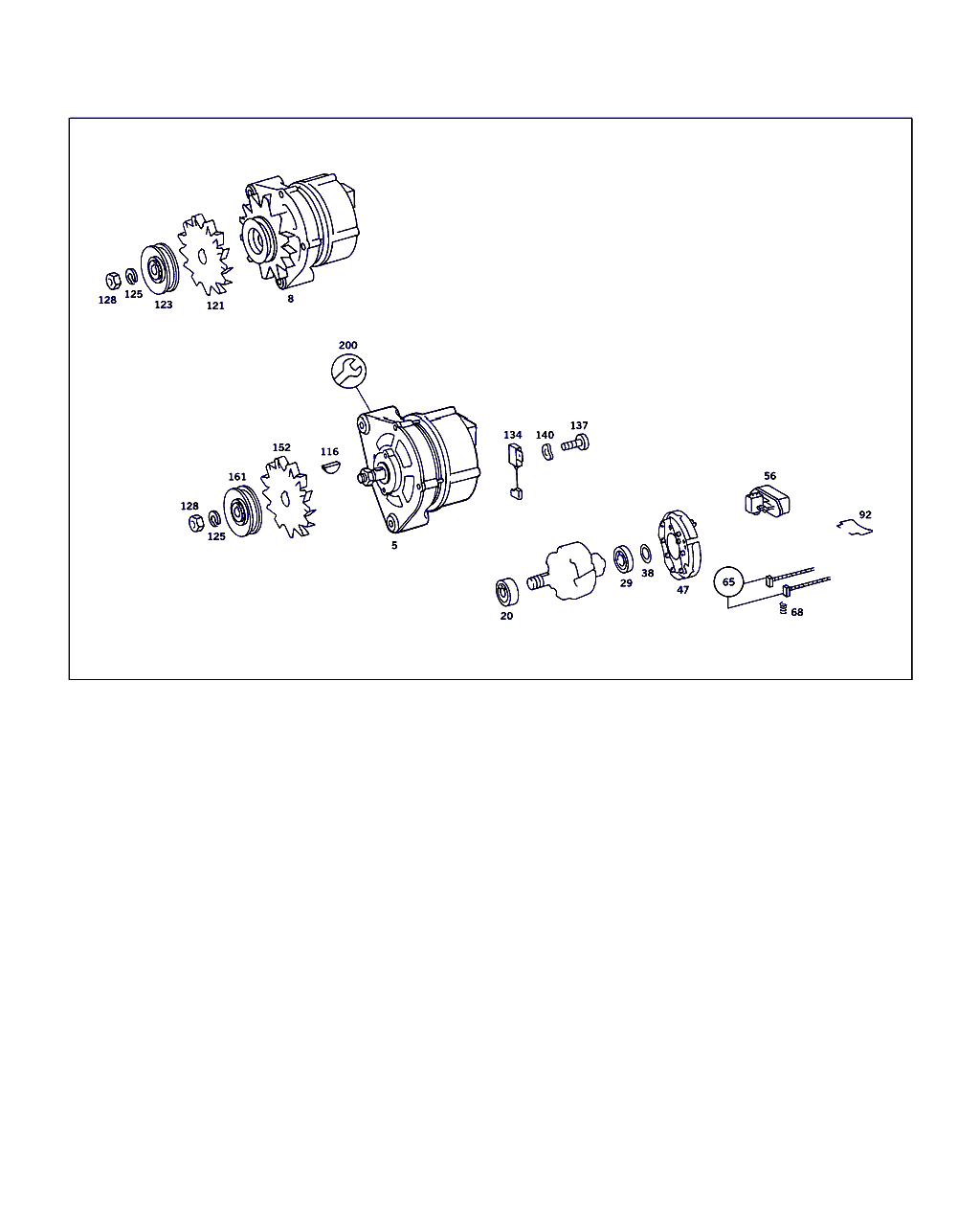 Mercedes-Benz A 002 154 25 06 - Ģeneratora sprieguma regulators ps1.lv