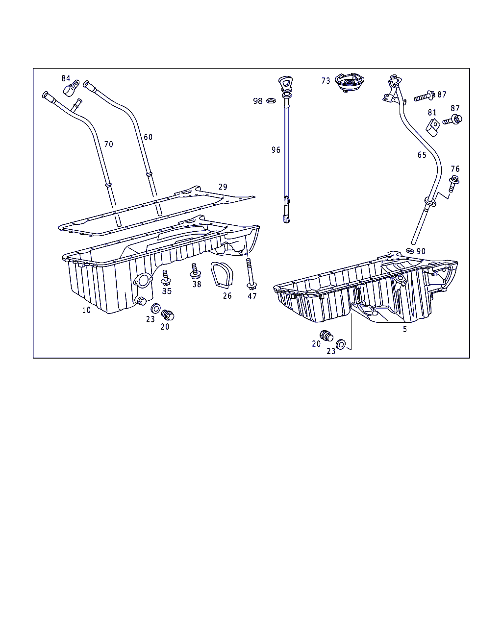 Mercedes-Benz A 111 014 02 22 - Blīve, Eļļas vācele ps1.lv