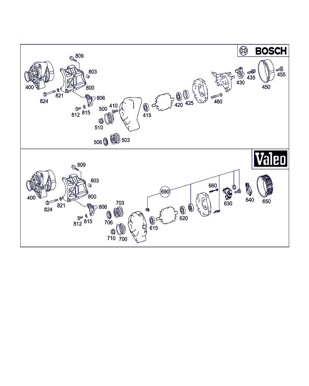 Mercedes-Benz A 009 154 30 02 - Ģenerators ps1.lv