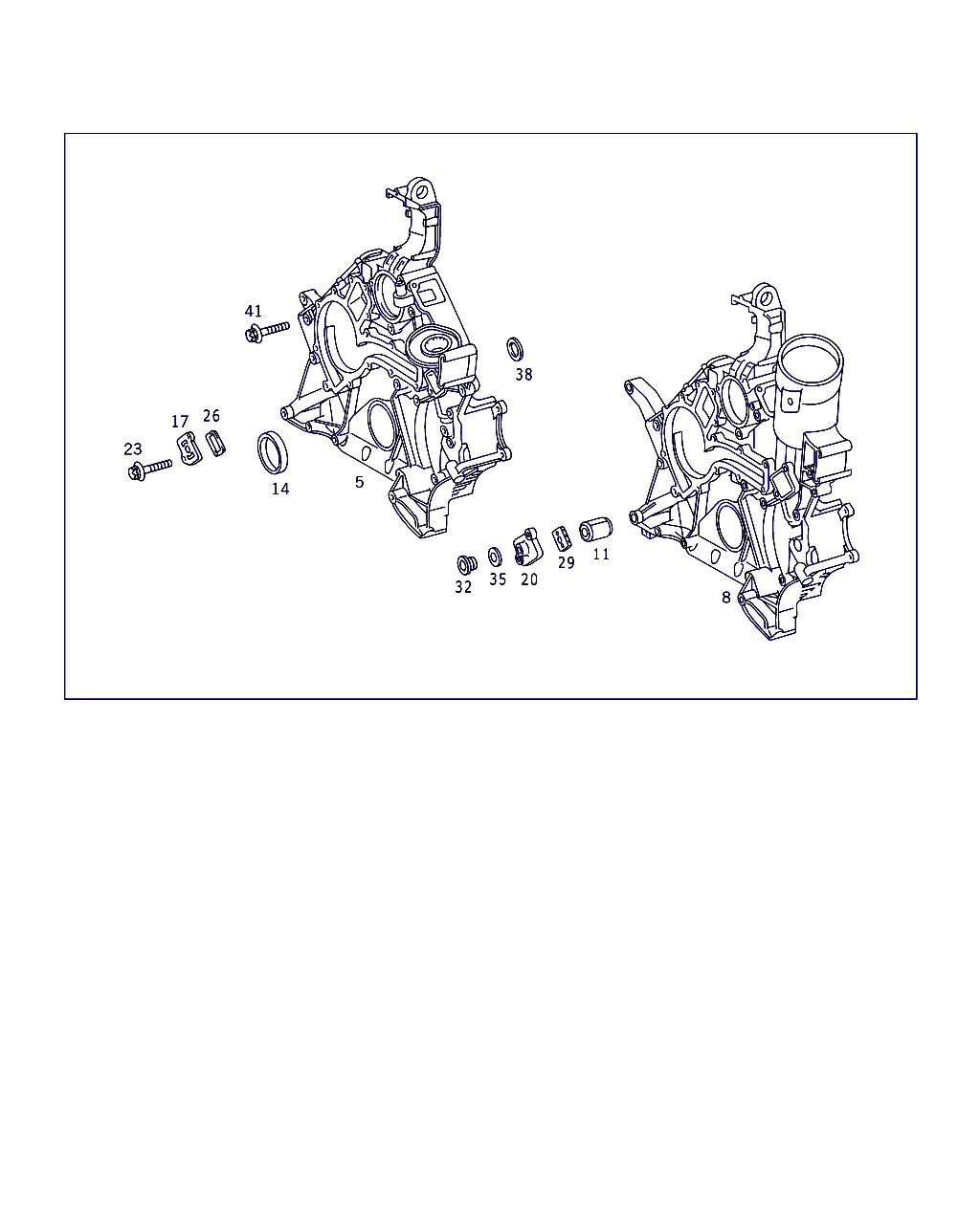 Mercedes-Benz A 112 184 01 61 - Blīve, Stūres mehānisma kartera vāks ps1.lv