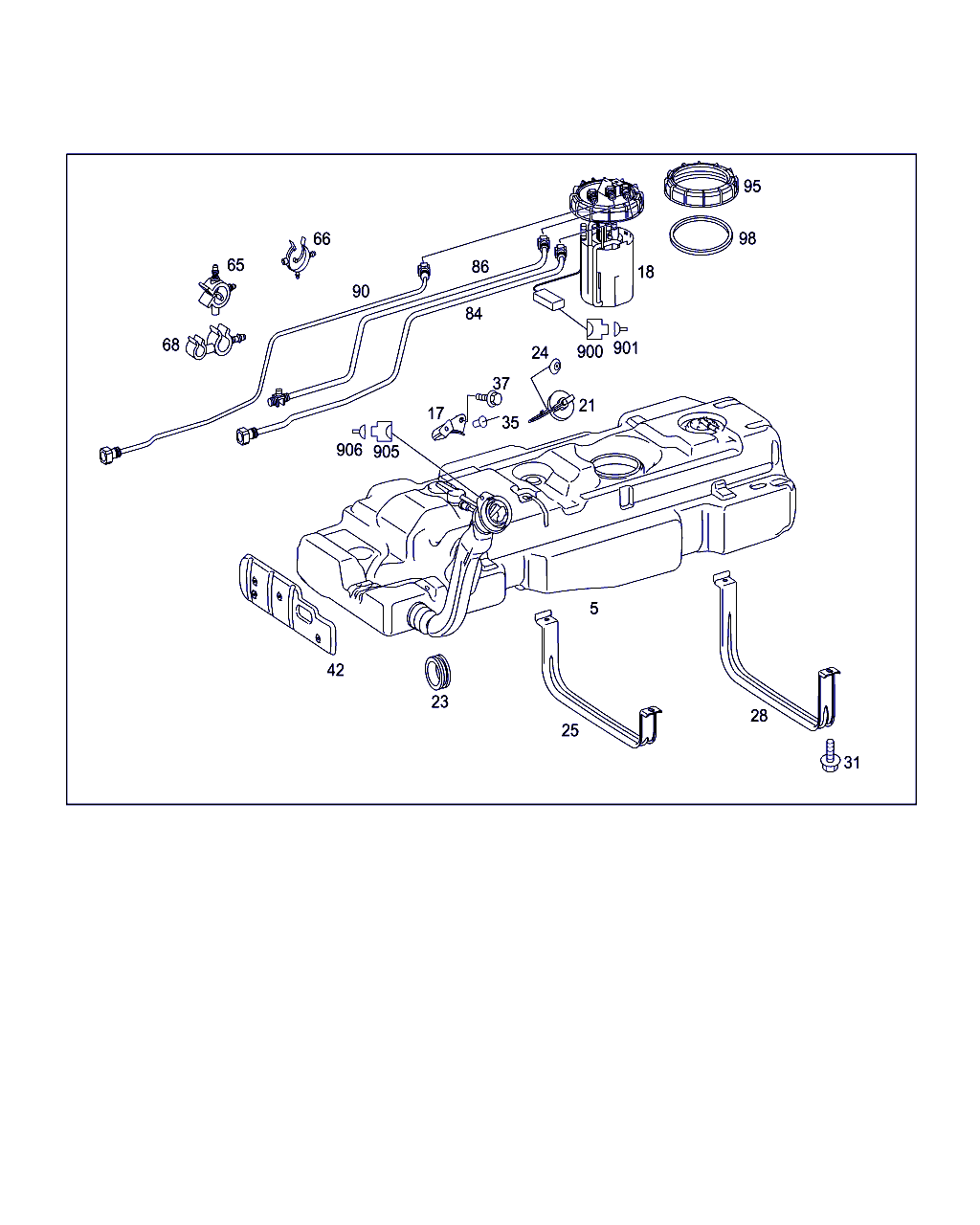 Mercedes-Benz A 639 470 14 94 - Degvielas sūkņa modulis ps1.lv