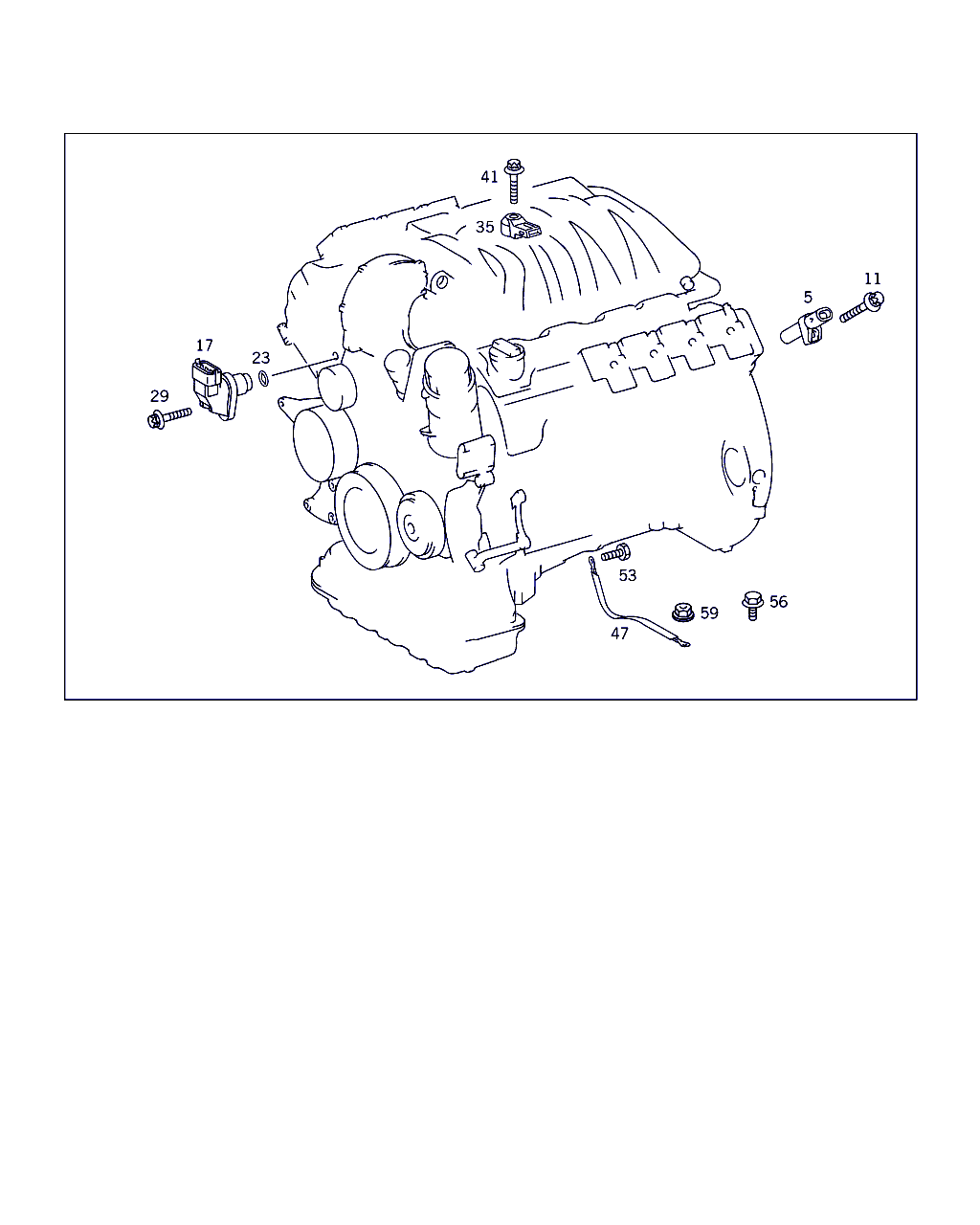 Mercedes-Benz A 004 153 96 28 - Impulsu devējs, Kloķvārpsta ps1.lv