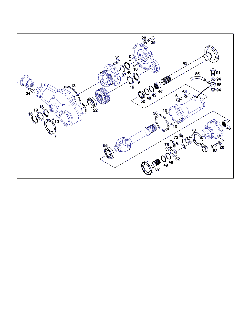 Mercedes-Benz A 667 356 00 73 - Riteņa rumbas gultņa komplekts ps1.lv