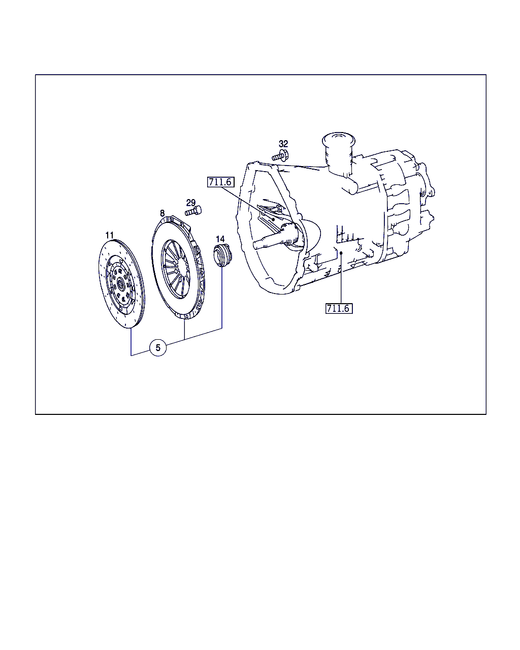 Mercedes-Benz A 019 250 59 01 - Sajūga komplekts ps1.lv