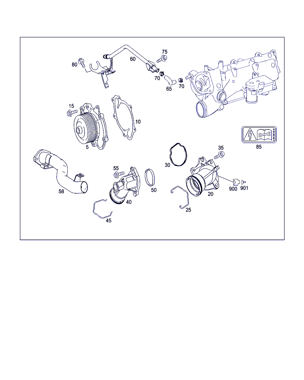 Evobus A 642 200 02 15 - Termostats, Dzesēšanas šķidrums ps1.lv