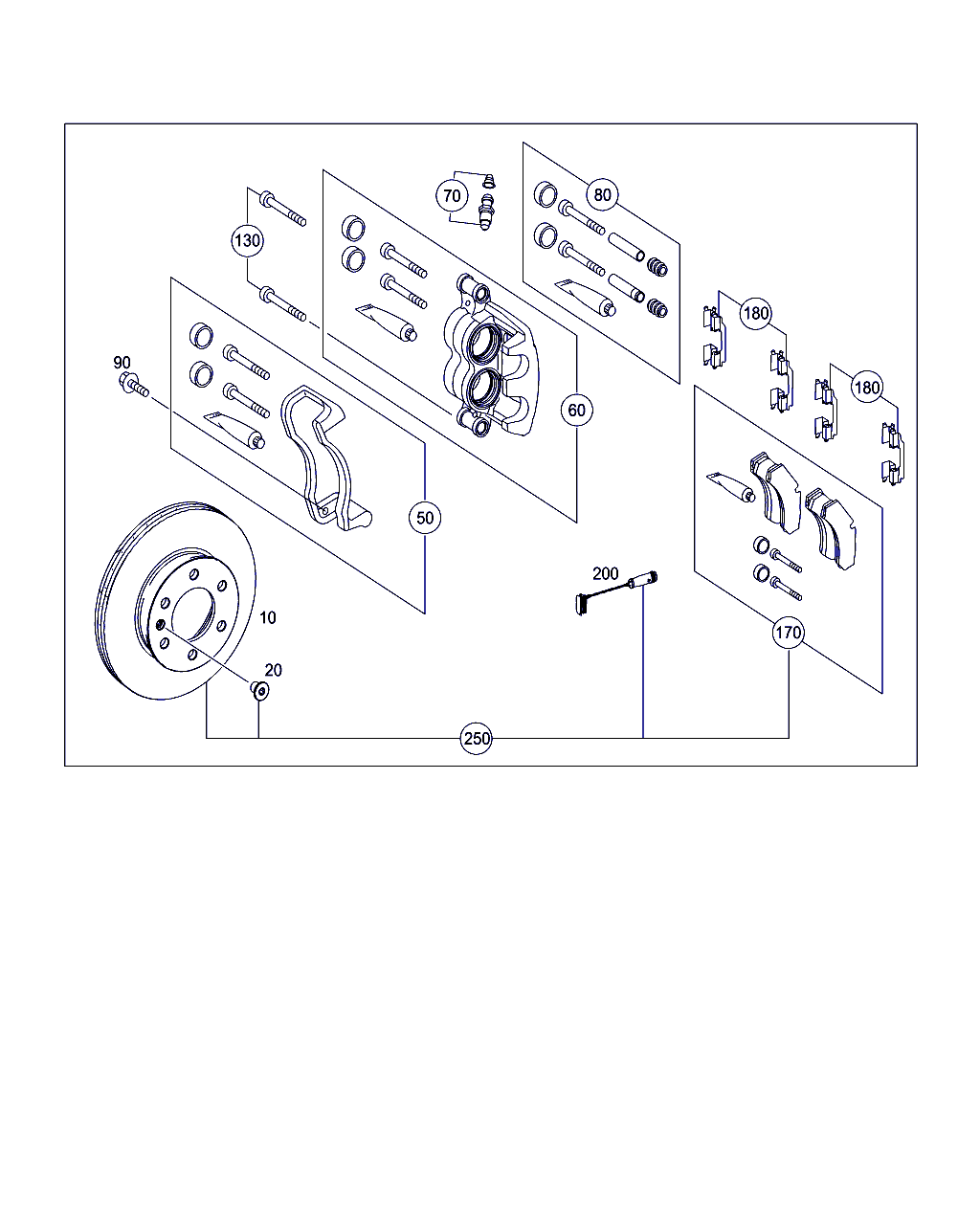 Mercedes-Benz A 220 421 01 71 - Skrūve, Bremžu disks ps1.lv