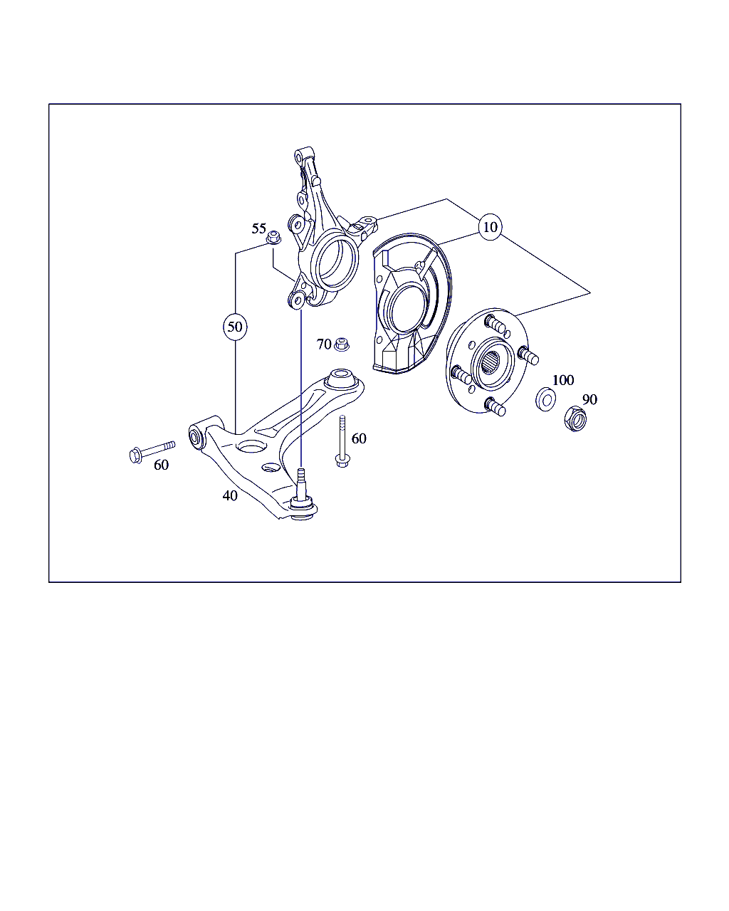 Smart A 454 330 07 07 - Neatkarīgās balstiekārtas svira, Riteņa piekare ps1.lv