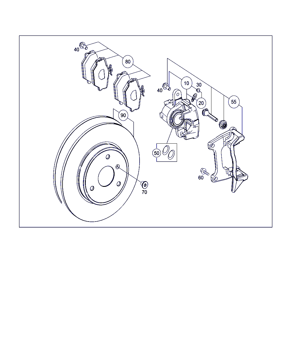 Smart Q 0004334V002000000 - Bremžu suports ps1.lv