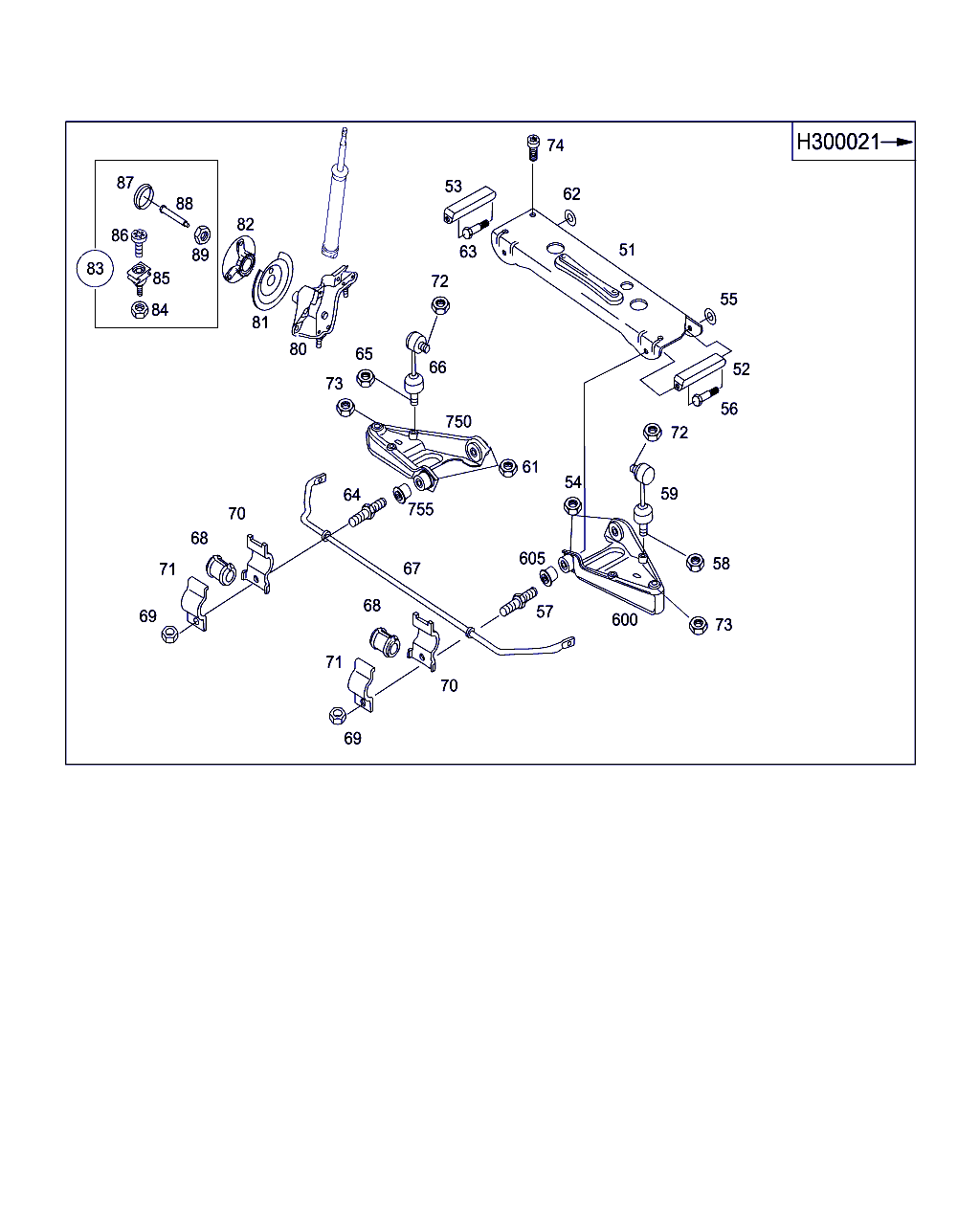 Smart Q 0008608V004000000 - Neatkarīgās balstiekārtas svira, Riteņa piekare ps1.lv