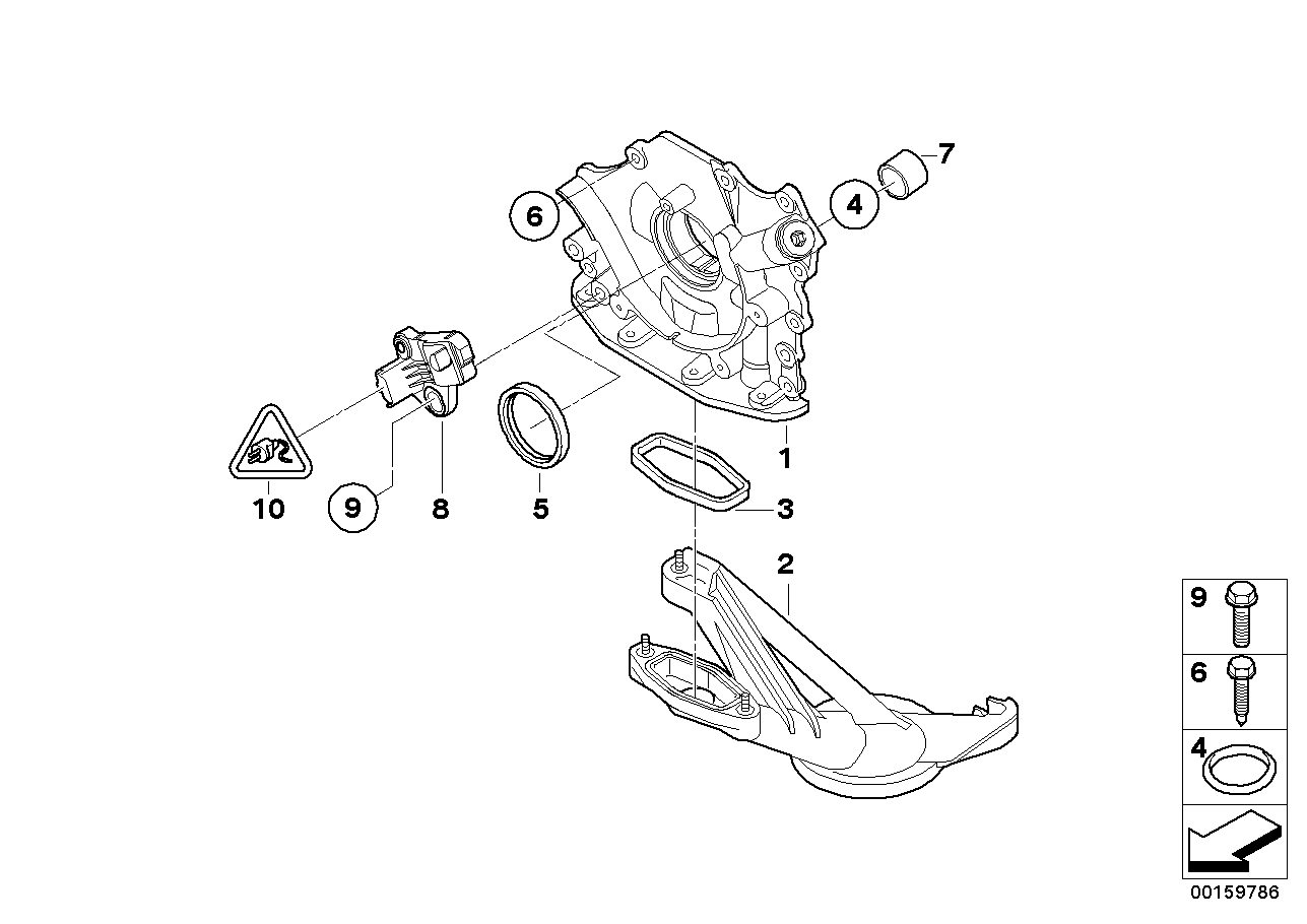 Mini 11 41 7 805 988 - Eļļas sūknis ps1.lv