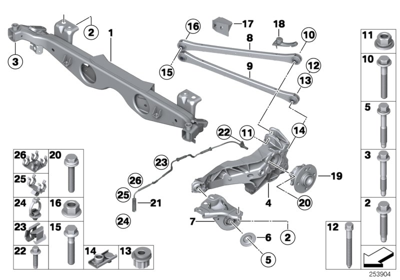 BMW 33416786552 - Riteņa rumbas gultņa komplekts ps1.lv