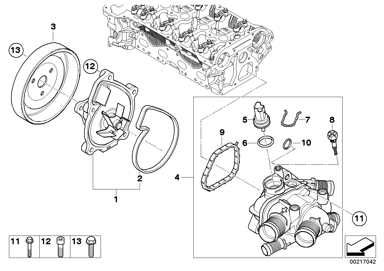 BMW 13 62 7 535 068 - Devējs, Dzesēšanas šķidruma temperatūra ps1.lv