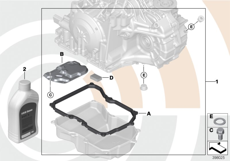 BMW 83 22 7 542 290 - Automātiskās pārnesumkārbas eļļa ps1.lv