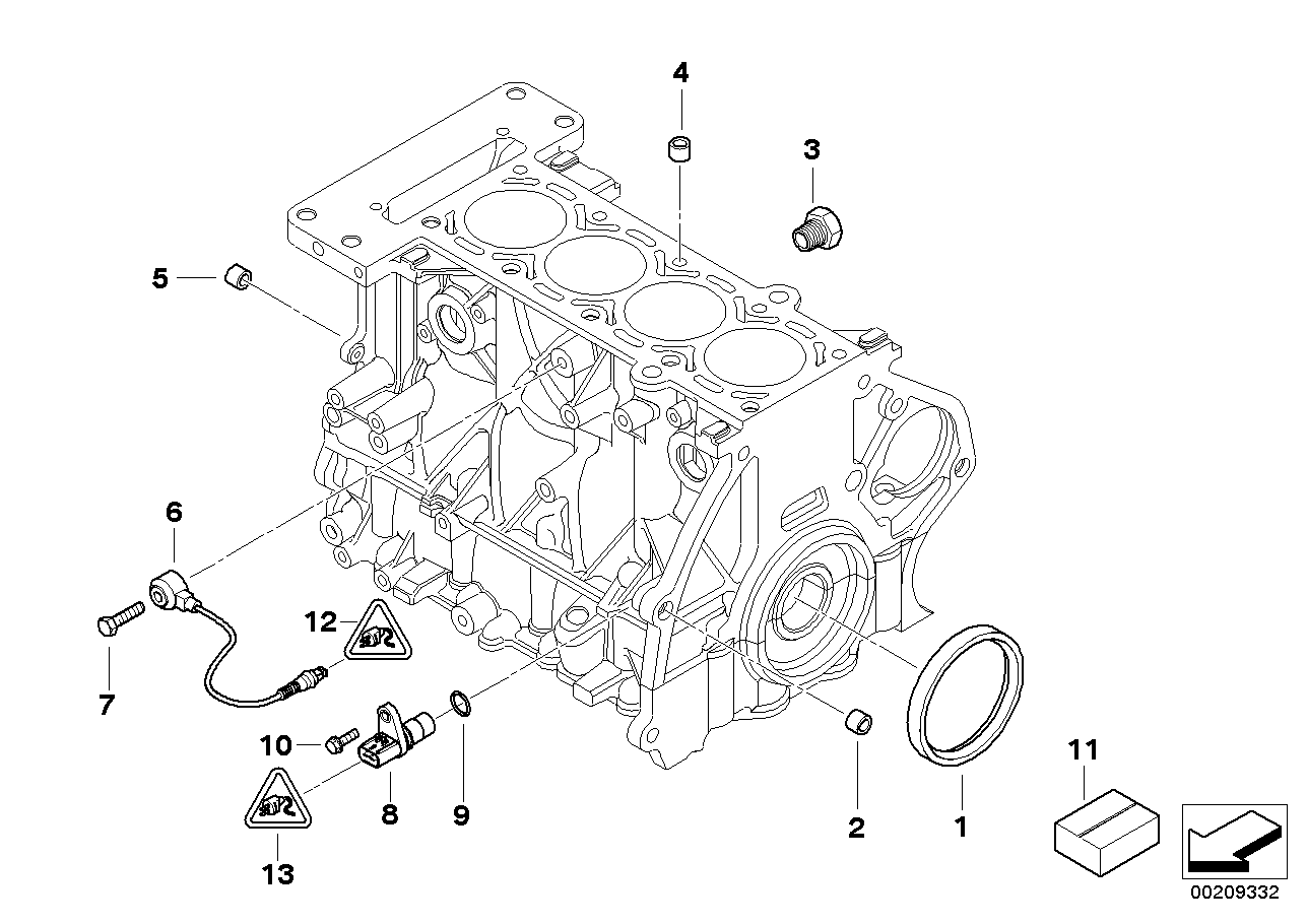 AUDI 11110147562 - Blīvju komplekts, Motora bloks ps1.lv