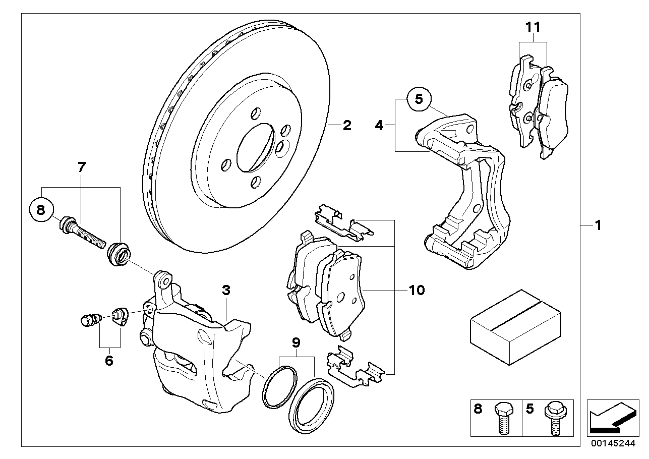 BMW 34116770191 - Bremžu suports ps1.lv