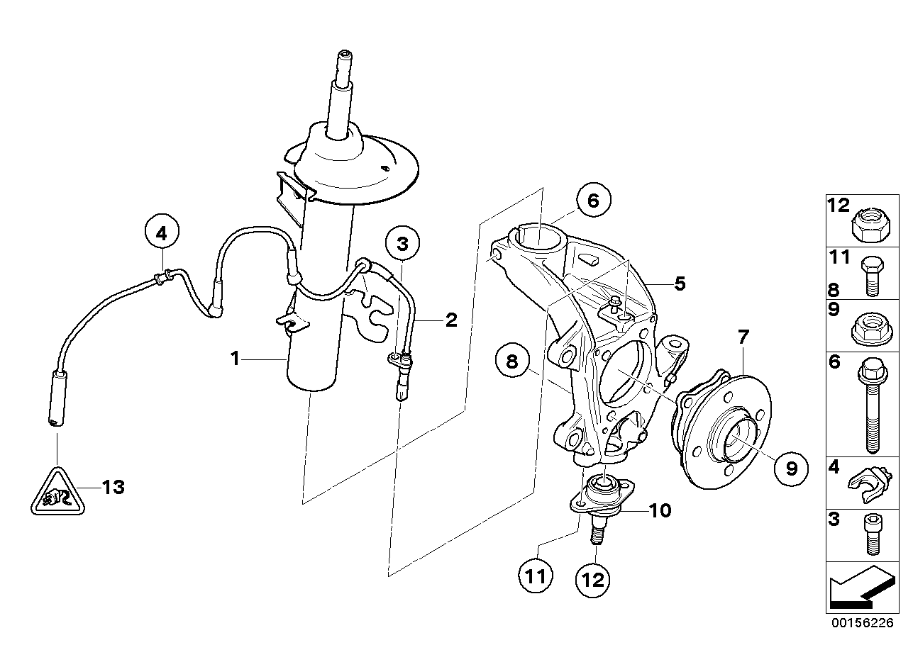 Mini 31 31 6 780 465 - Amortizators ps1.lv