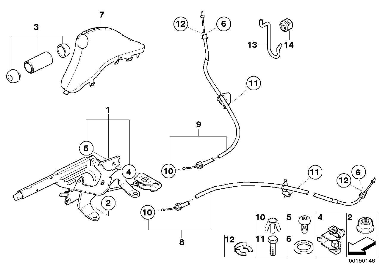 Mini 34406777399 - Trose, Stāvbremžu sistēma ps1.lv