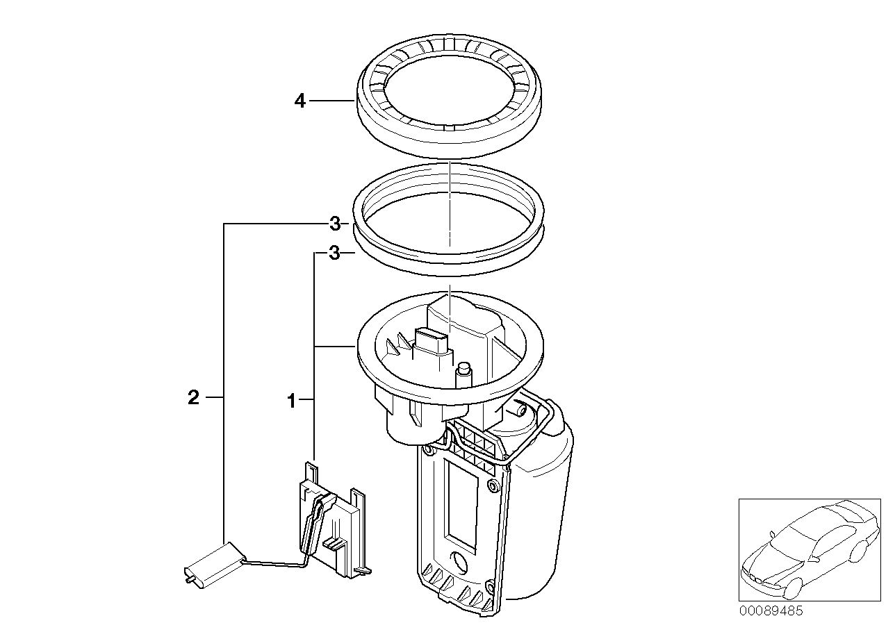 Mini 16146766177 - Degvielas sūkņa modulis ps1.lv