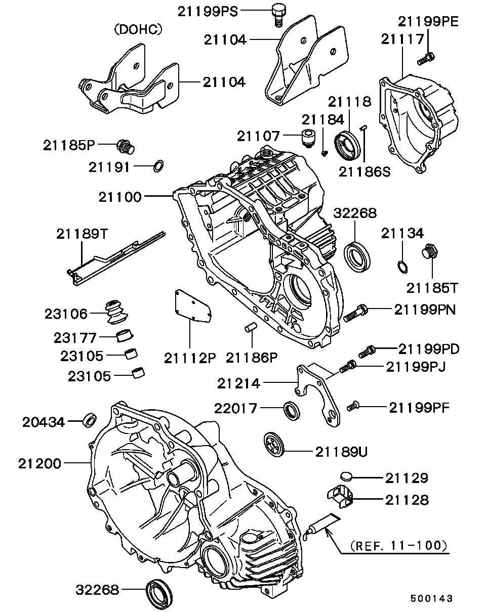 Mitsubishi MD050608 - Vārpstas blīvgredzens, Primārā vārpsta ps1.lv