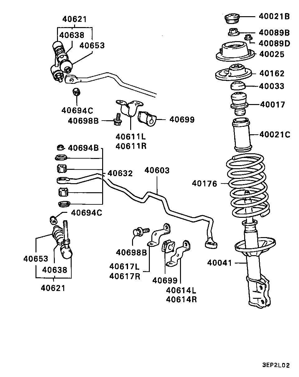 KIA MB51 8798 - Amortizatora statnes balsts ps1.lv