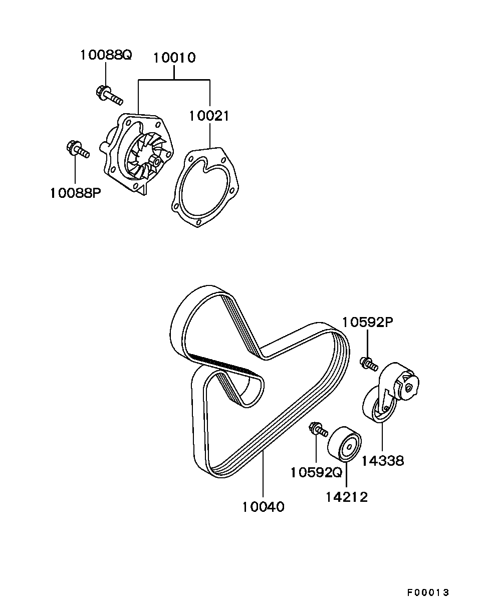 Suzuki MW30623983 - Parazīt / Vadrullītis, Ķīļrievu siksna ps1.lv