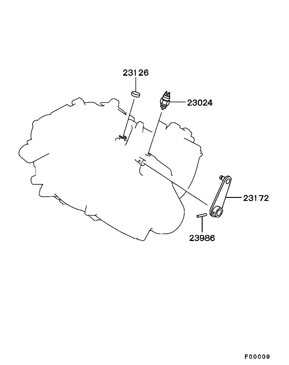 Mitsubishi MW-9442728 - Slēdzis, Atpakaļgaitas signāla lukturis ps1.lv