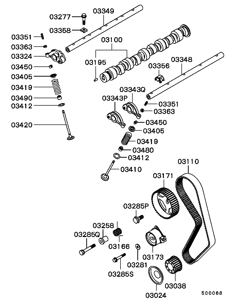 Mitsubishi MD176387 - Zobsiksna ps1.lv