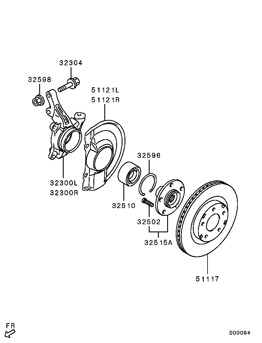 Chrysler 4615A117 - Bremžu diski ps1.lv