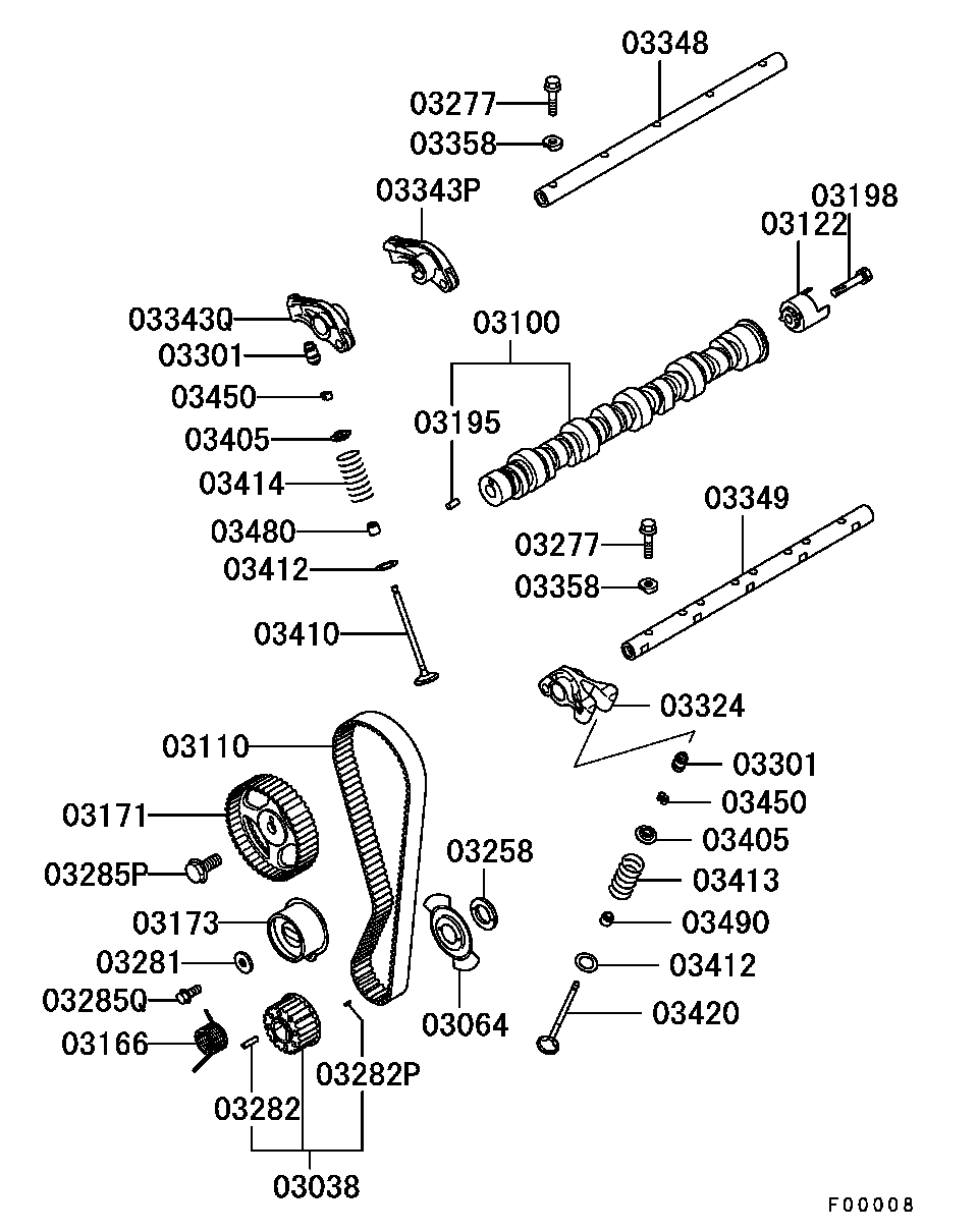 Changhe 1145A051 - BELT,VALVE TIMING ps1.lv