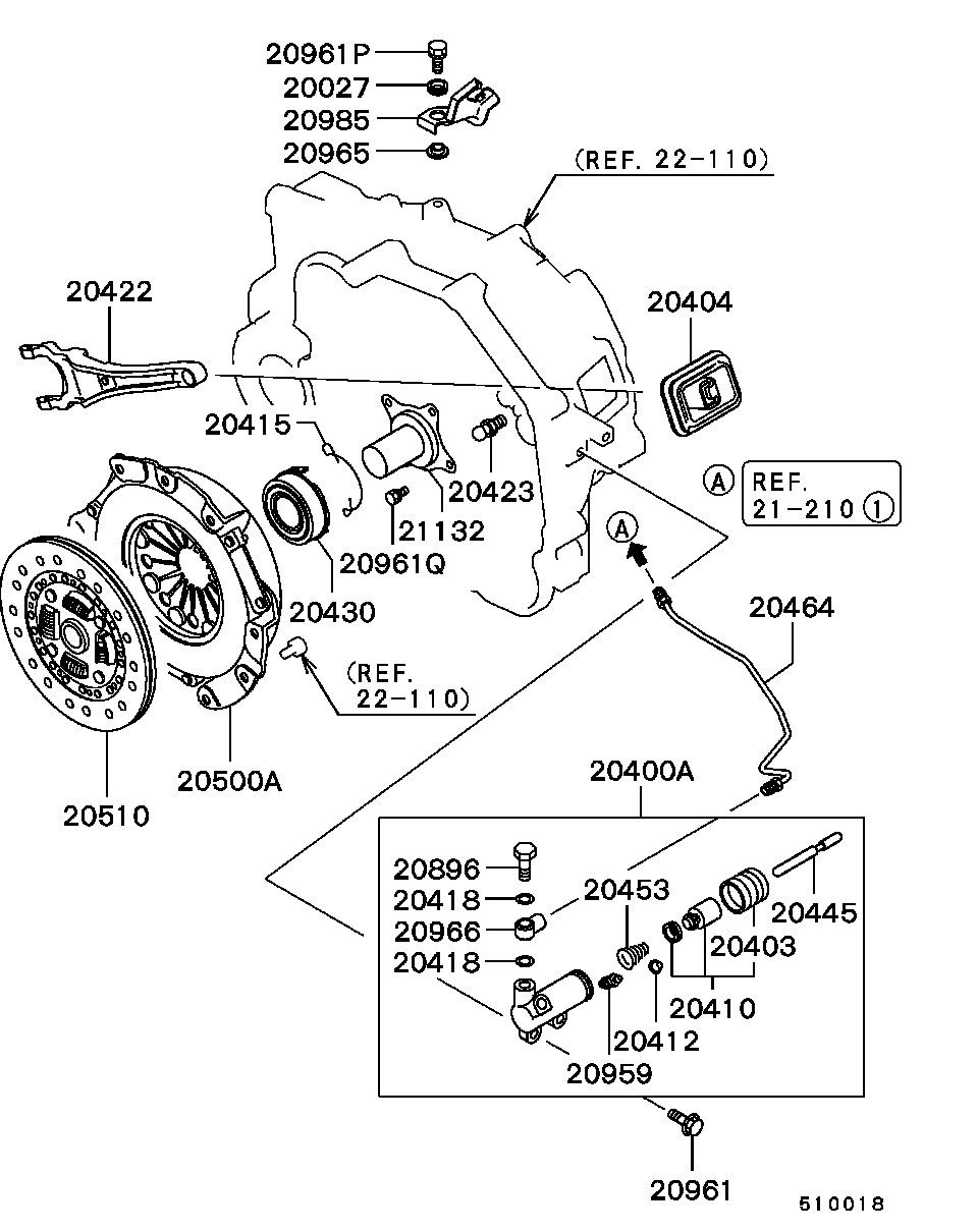 Mitsubishi 2301A049 - Sajūga disks ps1.lv