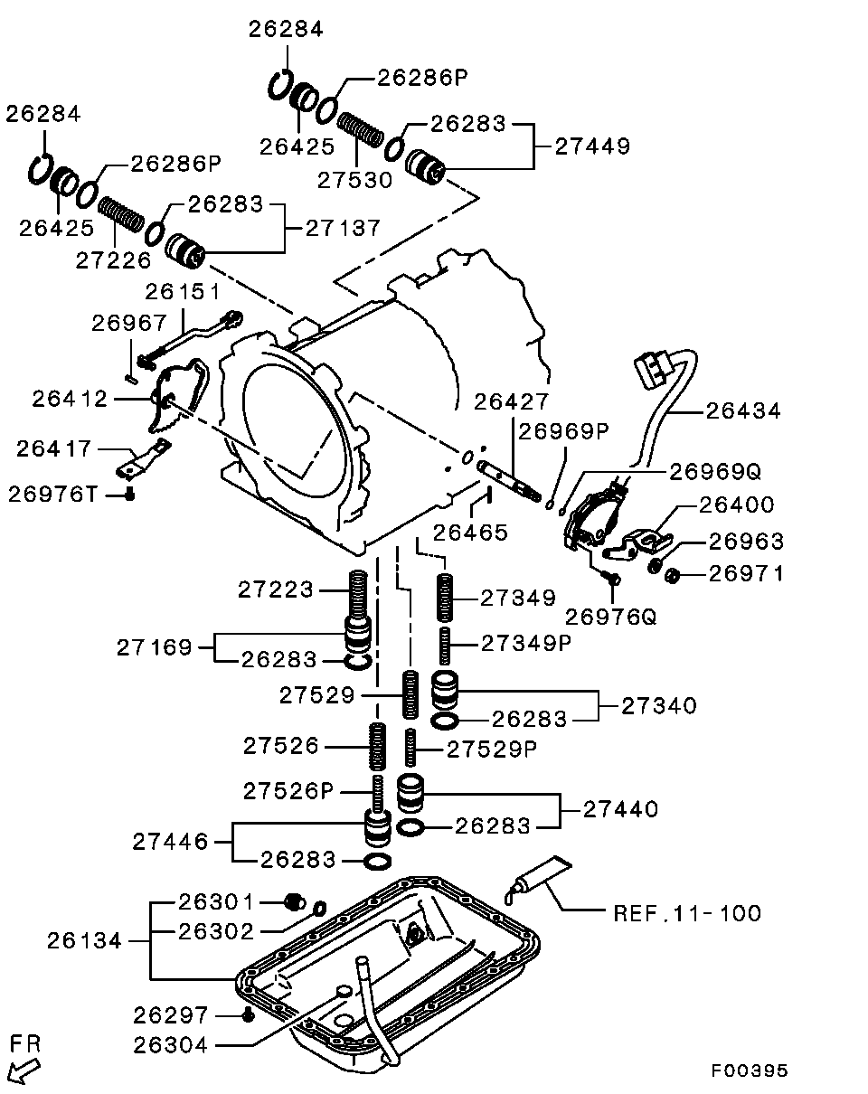 Mitsubishi MN113518 - Blīvgredzens, Eļļas noliešanas korķis ps1.lv