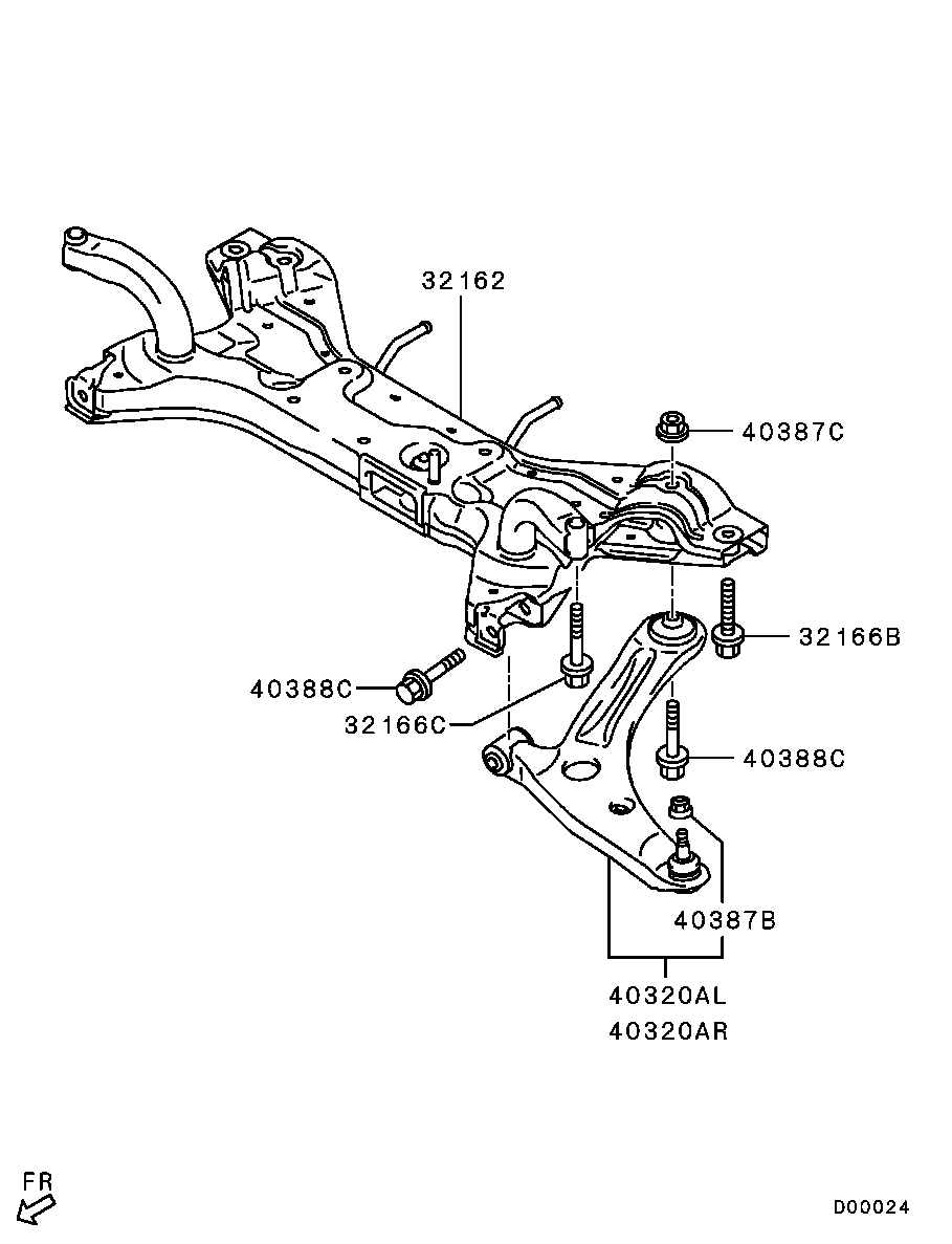 Jeep 4013A150 - Kronšteins, Sviras bukse ps1.lv