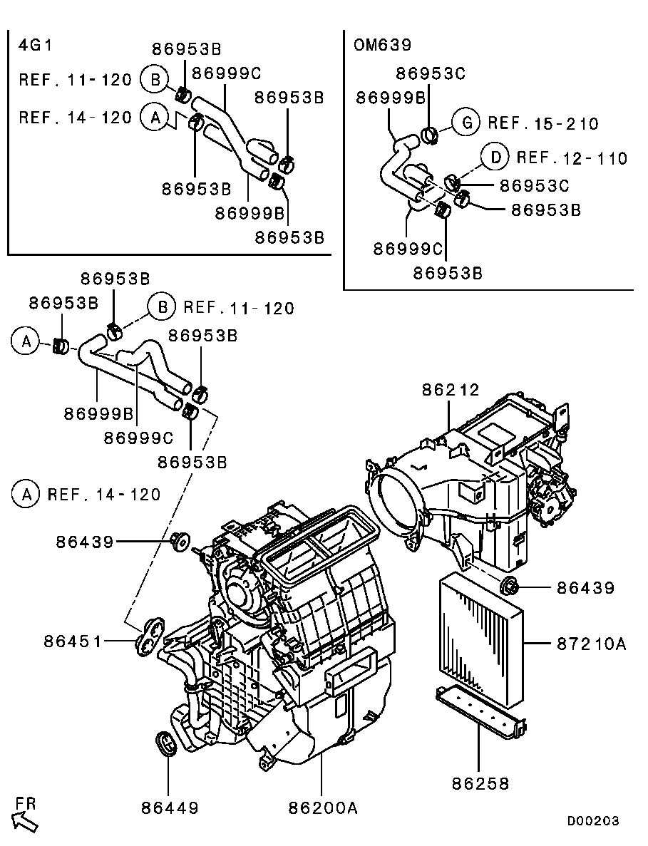 Mitsubishi MR 958017 - Filtrs, Salona telpas gaiss ps1.lv