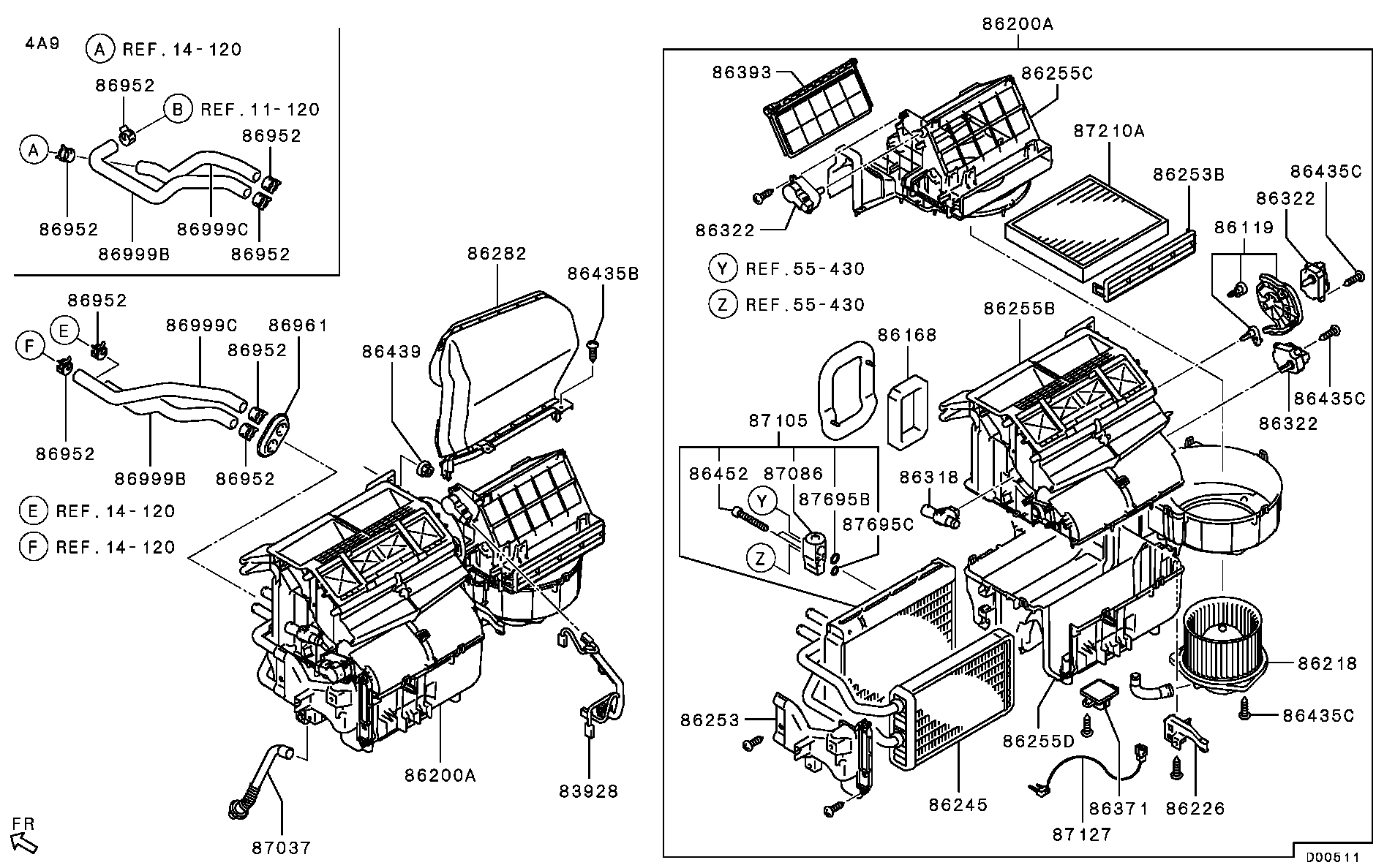 Mitsubishi 7803A109 - Filtrs, Salona telpas gaiss ps1.lv