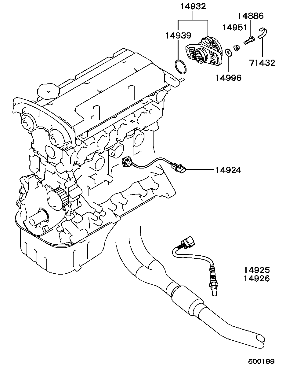 Dodge MD182691 - Lambda zonde ps1.lv