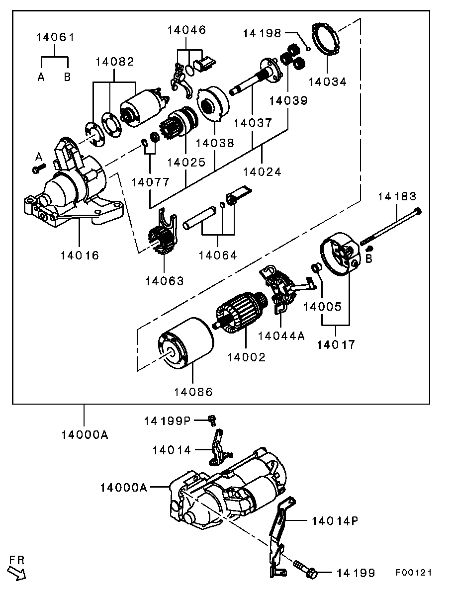 Jeep 1810A062 - Starteris ps1.lv