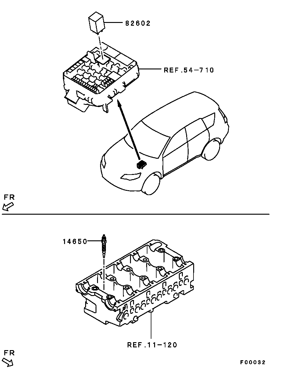 Mitsubishi MN 980234 - Kvēlsvece ps1.lv