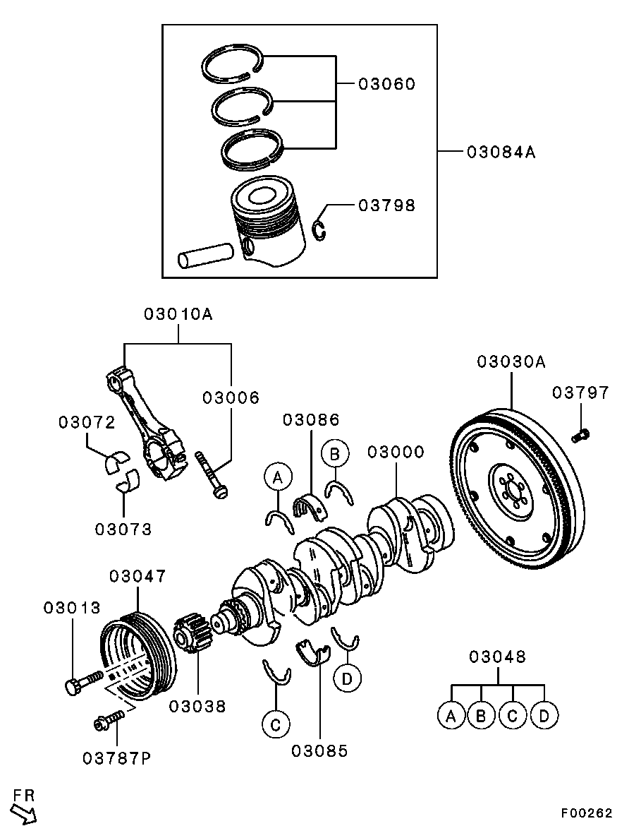 Mitsubishi 1120A063 - Spararats ps1.lv