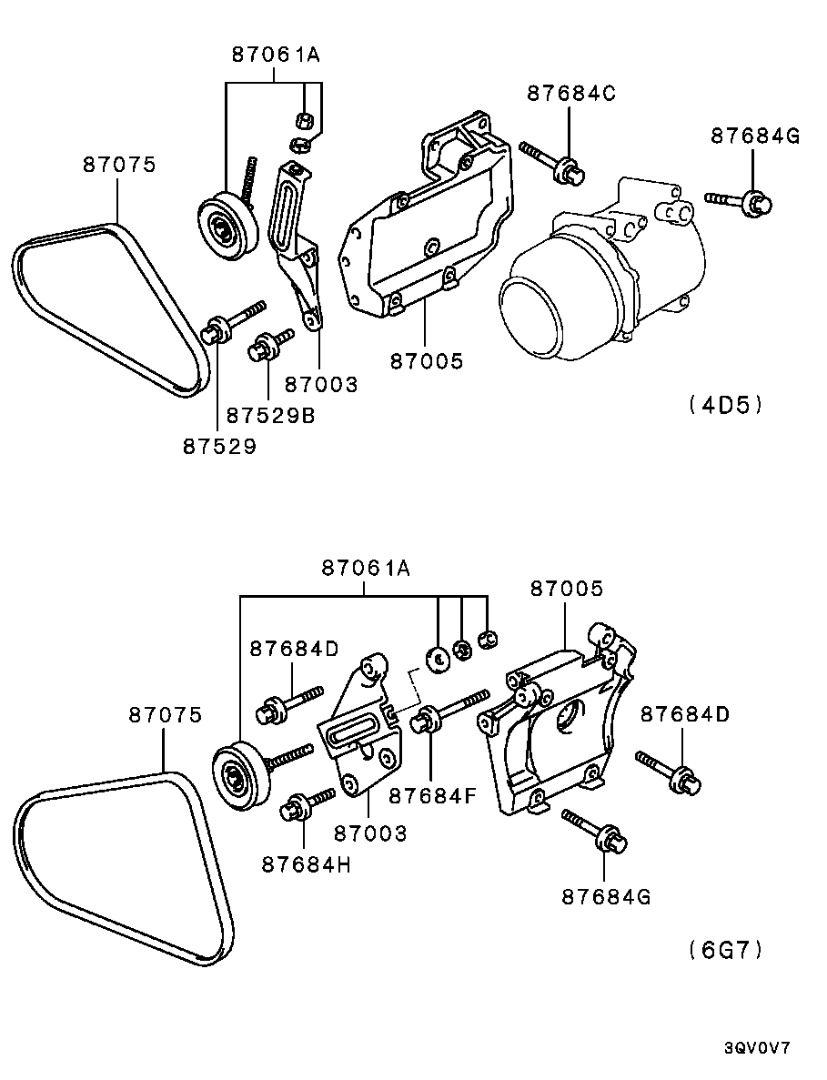 Mitsubishi MB272651 - Ķīļsiksna ps1.lv