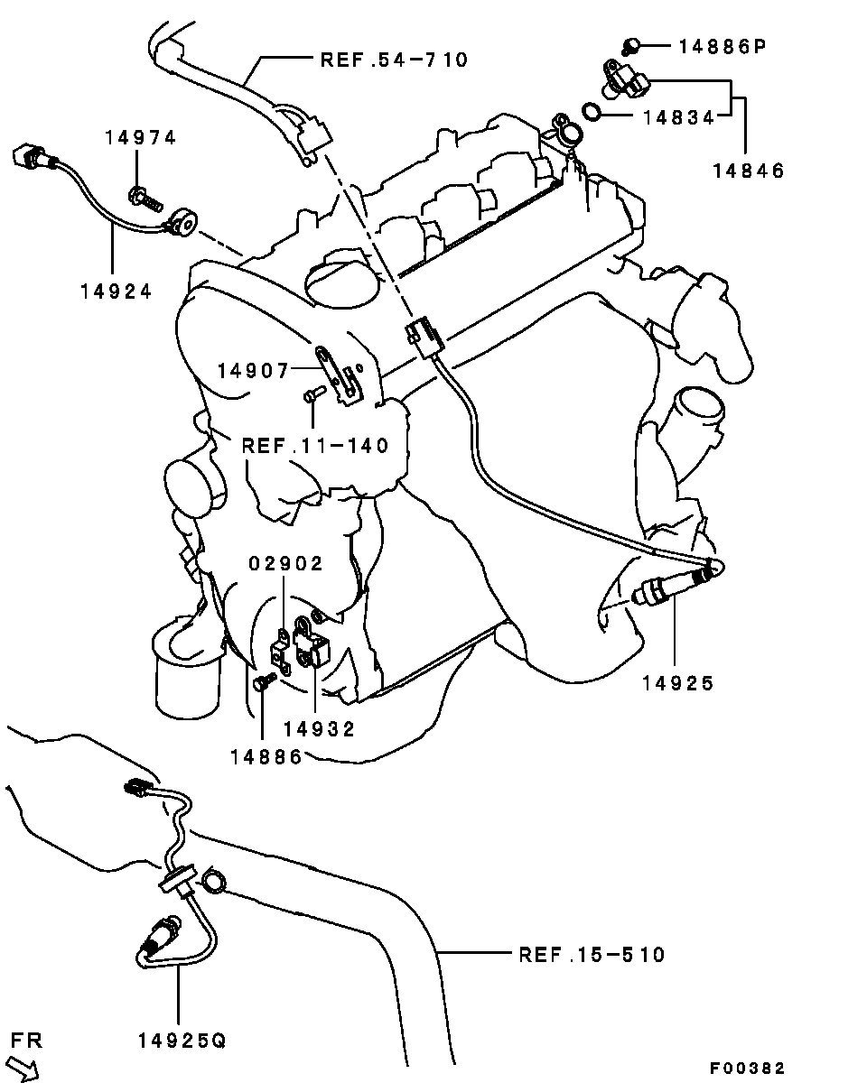 Mitsubishi 1588A005 - Lambda zonde ps1.lv