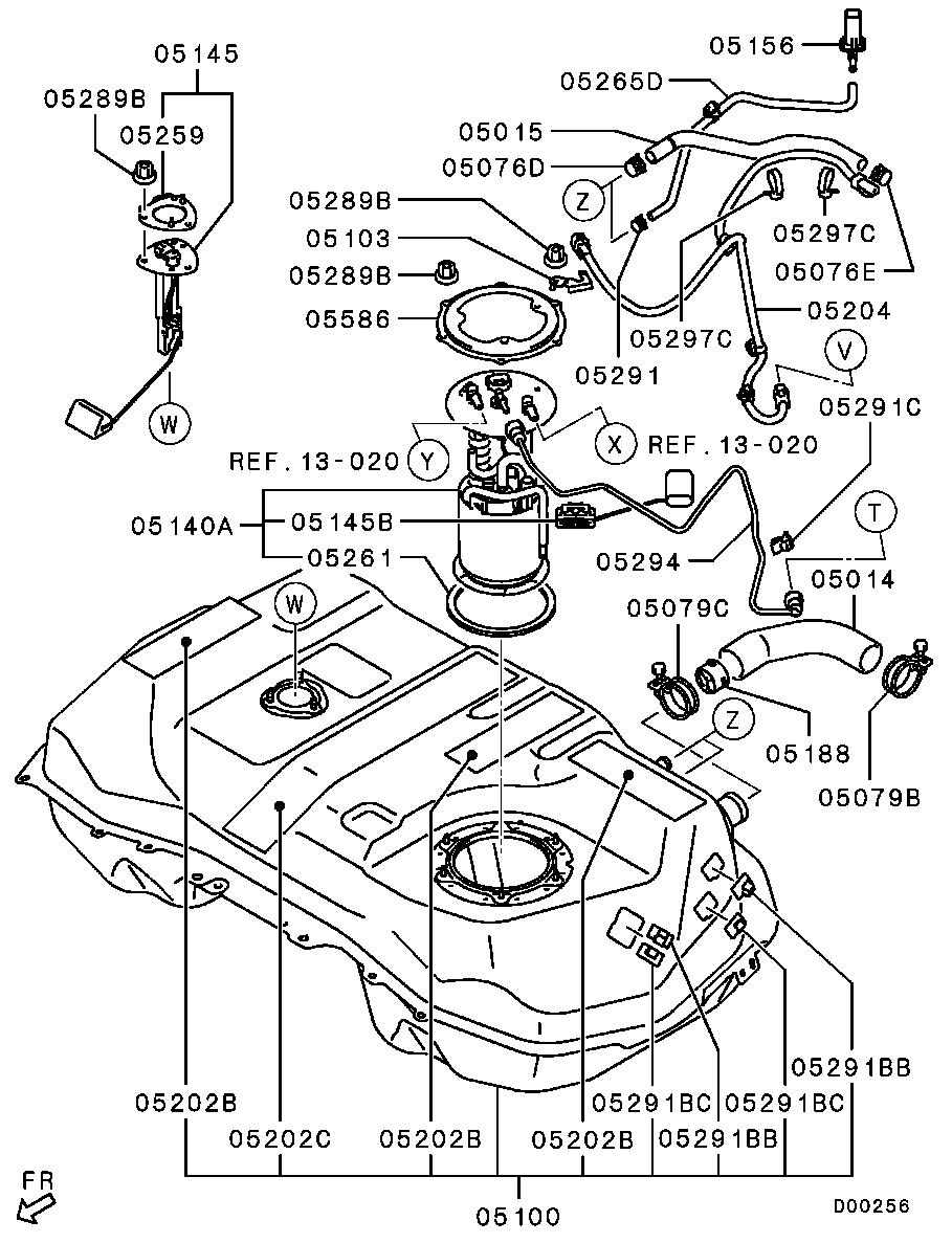 PEUGEOT 1700A526 - Degvielas tvertne ps1.lv