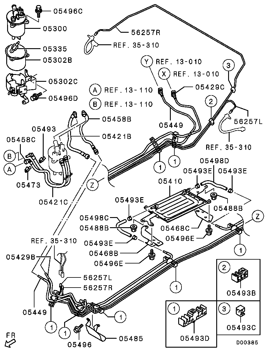 Mitsubishi 1770A040 - Degvielas filtrs ps1.lv