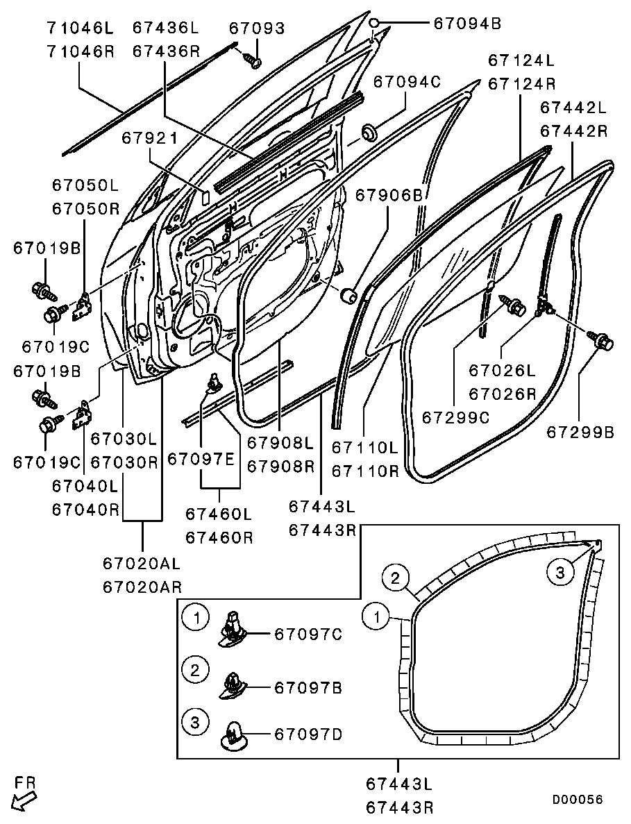 Mitsubishi 5706A276 - Sānu logs ps1.lv