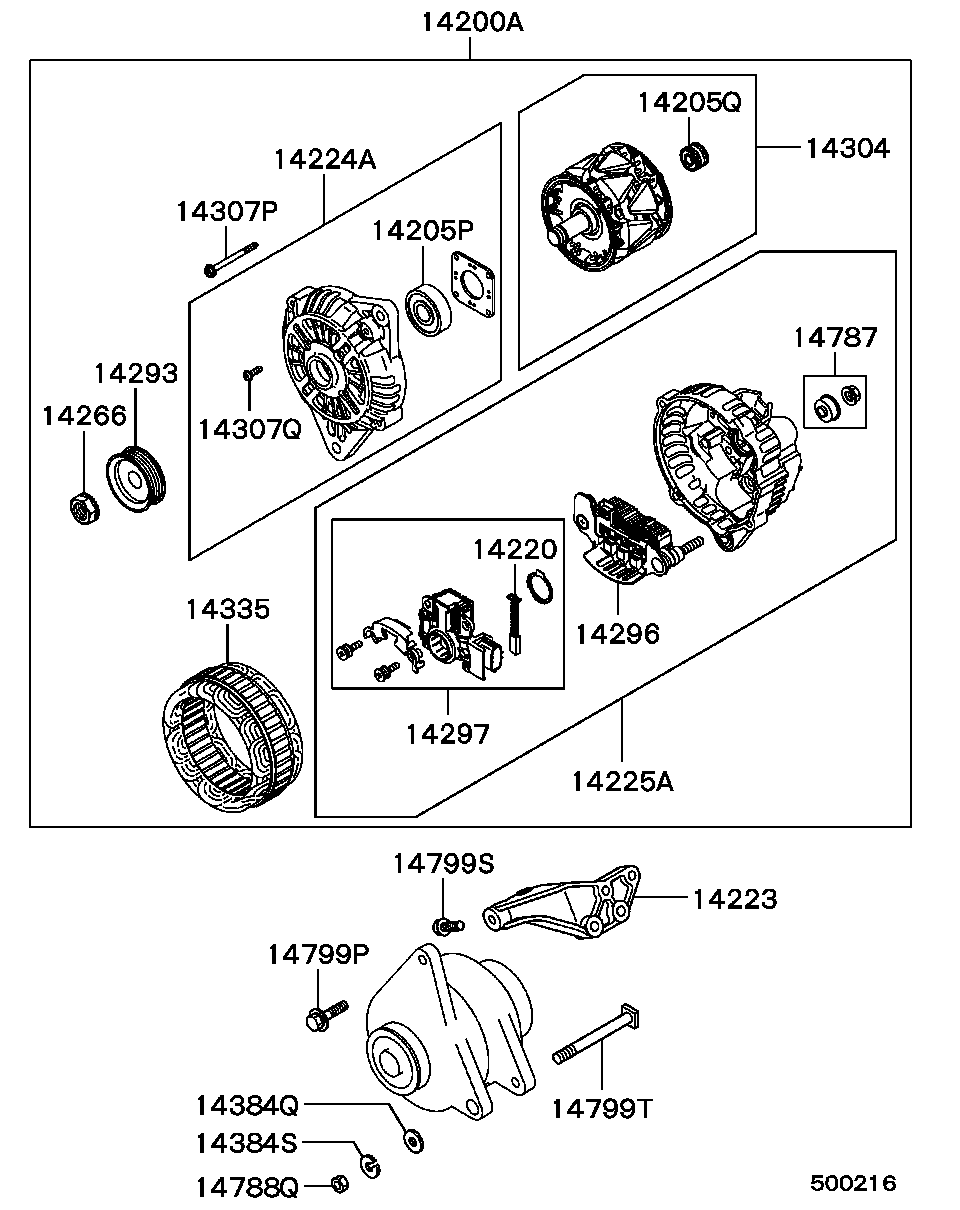 MAZDA MD619268 - REGULATOR,ALTERNATOR ps1.lv