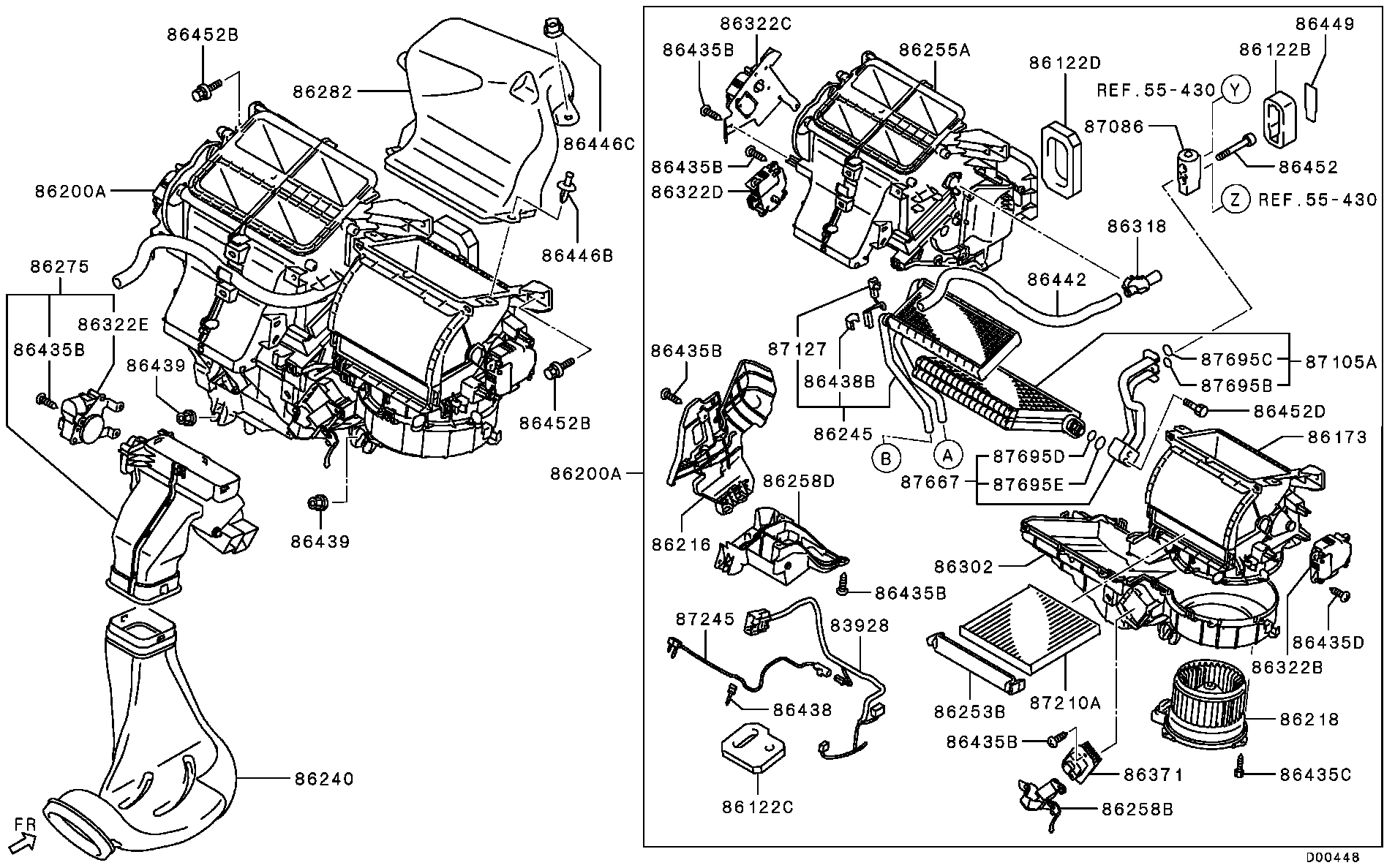 Mitsubishi 7803A012 - Filtrs, Salona telpas gaiss ps1.lv