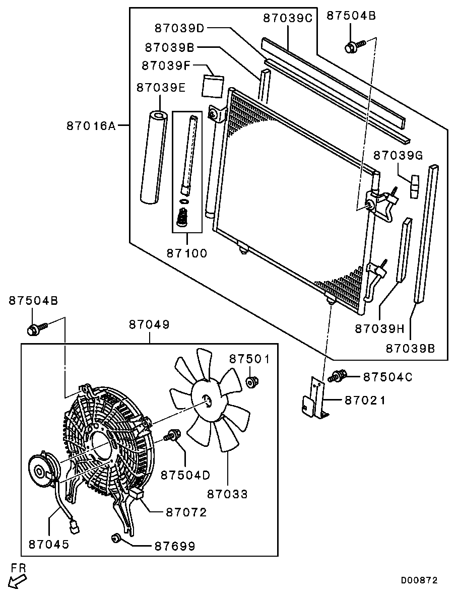 Mitsubishi 7812A210 - Kondensators, Gaisa kond. sistēma ps1.lv