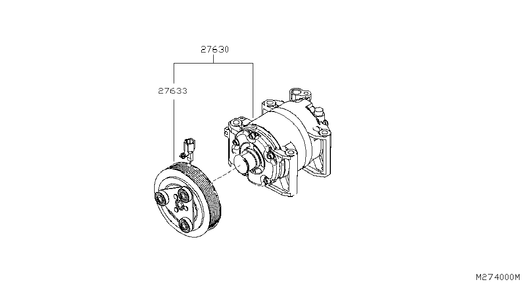 NISSAN 92600-EB01A - Kompresors, Gaisa kond. sistēma ps1.lv