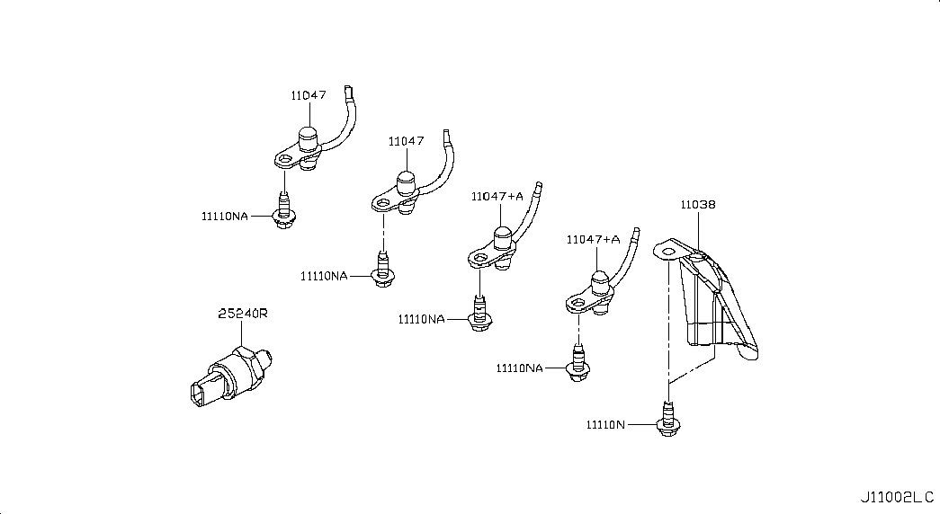 Infiniti 2507000Q0A - Devējs, Eļļas spiediens ps1.lv